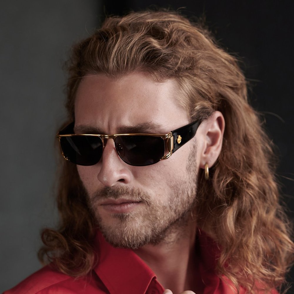 Aviator vintage sunglasses by Von Furstenberg